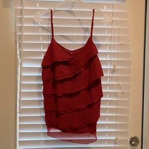 Cute red dress tank.